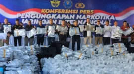 BNN Ungkap Gudang Ganja Raksasa di Gresik, Kerugian Negara Rp4,58 Triliun Berhasil Dicegah. (Posnews/Net)