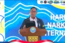 Kepala BNN Komjen Suyudi Ario Seto menjelaskan program GDAD yang mengubah petani ganja menjadi petani kopi di wilayah rawan narkoba. (Posnews/Humas BNN)