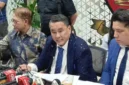 Pengacara Hotman Paris Hutapea memberikan keterangan terkiat hasil pemeriksaan mantan Jampidsus Febrie Adriansyah di Kejagung. (Posnews/Instagram)