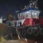 Petugas Ditpolairud Polda Sumsel mengamankan dua truk tangki modifikasi, 21 ton solar ilegal, dan tiga kapal tugboat dalam pengungkapan kasus penyelundupan BBM di Dermaga PT Payung Samudera, Palembang. (Posnews/Polda Sumatera Selatan)