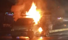 Grand Max Bawa BBM Terbakar di Tanjung Senang, Polisi Dalami Dugaan Pengecoran