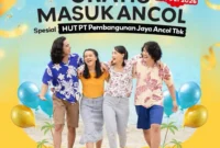 HUT PT Pembangunan Jaya Ancol Tbk, Tiket Masuk Ancol Gratis Sehari Penuh. (Posnews/Ancol)
