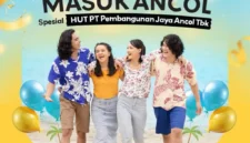 HUT PT Pembangunan Jaya Ancol Tbk, Tiket Masuk Ancol Gratis Sehari Penuh. (Posnews/Ancol)
