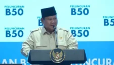 Presiden Prabowo Subianto meresmikan Program Mandatori Biodiesel B50 di Rest Area KM 57 Karawang sebagai langkah memperkuat kemandirian energi nasional. (Posnews/Kementerian ESDM)