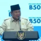 Presiden Prabowo Subianto meresmikan Program Mandatori Biodiesel B50 di Rest Area KM 57 Karawang sebagai langkah memperkuat kemandirian energi nasional. (Posnews/Kementerian ESDM)