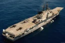 Kapal induk Giuseppe Garibaldi yang akan menjadi kapal induk pertama dalam sejarah pertahanan maritim Indonesia. (Posnews/Seaforces.org)
