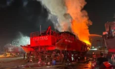 KN SAR Ramawijaya 240 Terbakar di Muara Baru, Tak Ada Korban Jiwa