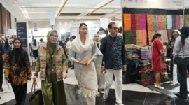 Wakil Menteri Perdagangan Dyah Roro Esti membuka BTN Indonesia Fashion Week 2026 di Jakarta International Convention Center. (Posnews/Kemendag)