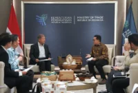 Menteri Perdagangan Budi Santoso bertemu delegasi Seiko Epson Corporation dan PT Indonesia Epson Industry di Kantor Kemendag untuk membahas peningkatan ekspor produk manufaktur Indonesia. (Posnews/Kemendag)

