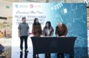 Menteri Perdagangan Budi Santoso menyaksikan penandatanganan kerja sama Kemendag dengan Metro Department Store untuk memperluas pemasaran 11 UMKM fesyen lokal di ritel modern. (Posnews/Kemendag)