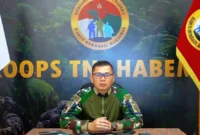 Kepala Penerangan Koops TNI Habema, Letkol Inf M. Wirya Arthadiguna. (Posnews/Humas TNI)