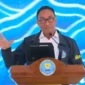 Kepala BNN Suyudi Ario Seto dalam puncak peringatan HANI 2026 di Balai Besar Rehabilitasi BNN Lido, Bogor. (Posnews/BNN)
