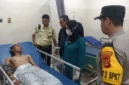 Mahasiswa korban pengeroyokan di Palembang menjalani perawatan setelah mengalami luka robek di kepala, gigi patah, dan luka tusuk akibat diserang sekitar 20 orang. (Posnews/Polrestabes Palembang)