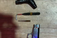 Polisi Amankan Pelaku Curanmor di Tanjung Priok, Airsoft Gun dan Kunci T Disita. (Posnews/Polsek Tanjung Priok)