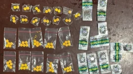 Polisi menangkap dua pengedar obat keras ilegal dan menyita ribuan obat daftar G di Kalideres, Jakarta Barat. Posnews/Polsek Kalideres)