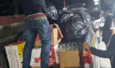 Polisi Sita 1.134 Botol Miras Ilegal di Bogor, Penjual Dibekuk