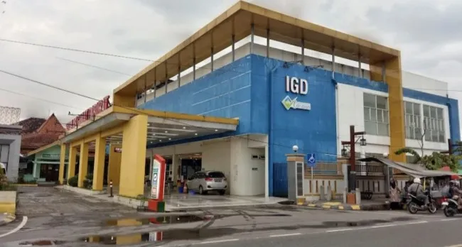 Gedung RSUD Caruban, Madiun tempat korban luka di rawat. (Posnews/RSUD Caruban)