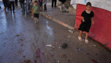Ketegangan memuncak di Jalur Gaza. Serangan udara militer Israel menghantam sebuah prosesi pemakaman warga, menewaskan sedikitnya tujuh orang. Dok: Istimewa.