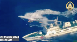 Ketegangan baru di Laut China Selatan. Pemerintah Filipina melayangkan protes keras setelah media pemerintah China menggambarkan warga Filipina sebagai monyet. Dok: Istimewa.
