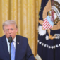 Panggung politik Amerika Serikat kembali membara. Presiden Donald Trump menggunakan pidato khusus untuk menyerang China dan merilis dokumen pemilu rahasia. Dok: Istimewa.
