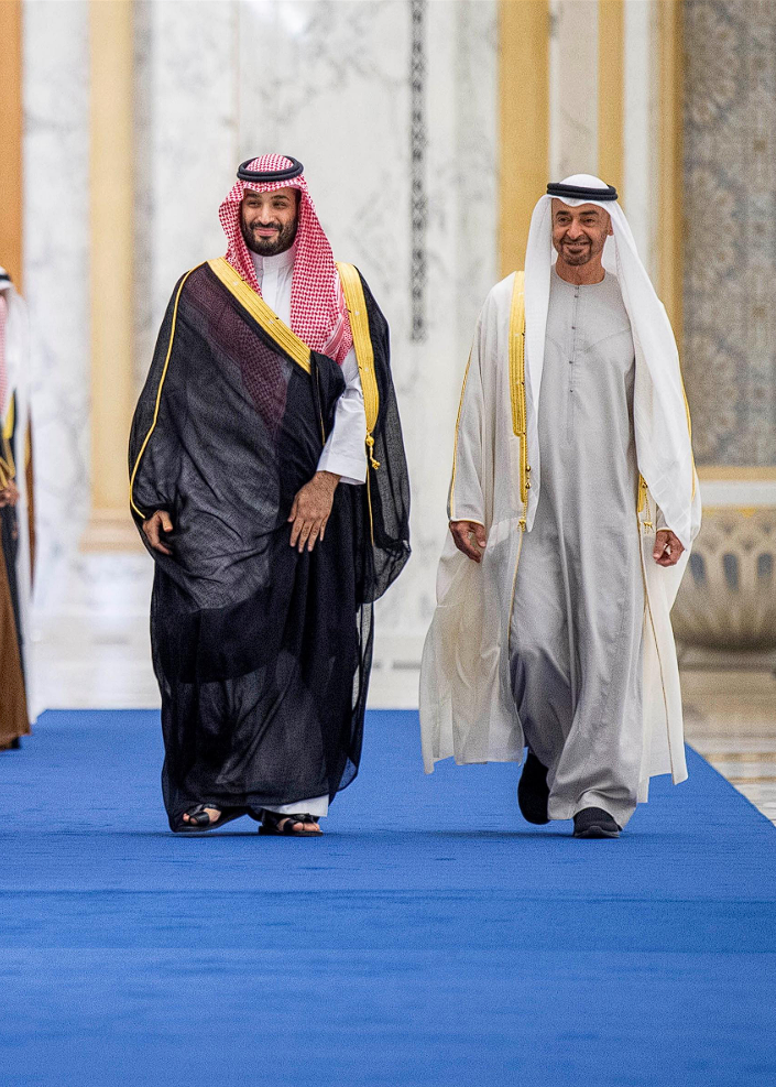 Langkah taktis pereda ketegangan kawasan. Arab Saudi dan UEA meluncurkan pesan persaudaraan serentak di media sosial guna mengakhiri perselisihan geopolitik beberapa bulan terakhir. Dok: Istimewa.