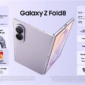 Lompatan desain smartphone lipat. Samsung merilis Galaxy Z Fold8 dengan bodi yang lebih pendek, lebar, serta layar Flex Titanium di London. Dok: Istimewa.