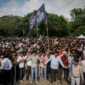 Gelombang protes pemuda di New Delhi. Ribuan demonstran gerakan CJP bentrok dengan polisi demi menuntut pengunduran diri Menteri Pendidikan India. Dok: Istimewa.