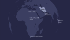 Ancaman ganda jalur energi global. Kelompok Houthi menyerang dua tanker minyak Saudi dan memblokir Selat Bab el-Mandeb di Laut Merah. Dok: Istimewa.