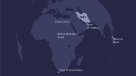 Ancaman ganda jalur energi global. Kelompok Houthi menyerang dua tanker minyak Saudi dan memblokir Selat Bab el-Mandeb di Laut Merah. Dok: Istimewa.