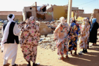 Tragedi kemanusiaan di al-Obeid. Para perempuan dan anak di Sudan menghadapi pilihan mematikan antara serangan drone dan kekerasan seksual demi mendapatkan air bersih. Dok: Istimewa.