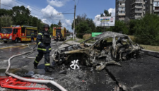 Eskalasi gempuran udara di Ukraina. Pasukan Rusia meluncurkan tujuh rudal balistik dan 136 drone ke berbagai wilayah permukiman warga. Dok: Istimewa.