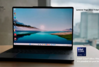 Lompatan baru laptop AI premium. Lenovo merilis Yoga Slim 7i Ultra Aura Edition berbobot 960 gram dengan prosesor Intel Core Ultra X9 dan GPU Intel Arc B390. Dok: Istimewa.