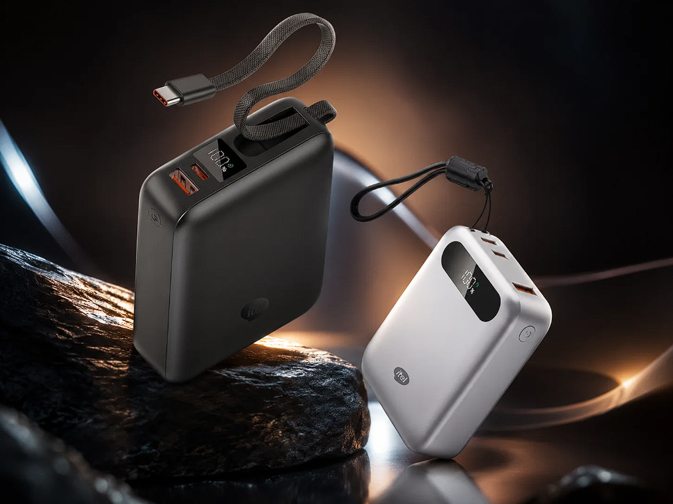 Solusi daya ringkas harian. Itel merilis powerbank Zeno berkapasitas 10.000mAh dan 20.000mAh berbekal kabel terintegrasi serta pengisian cepat. Dok: Istimewa.