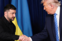 Langkah taktis amankan benteng udara. Presiden Ukraina Volodymyr Zelenskyy menemui Donald Trump di Washington guna membahas produksi mandiri rudal Patriot. Dok: Istimewa.
