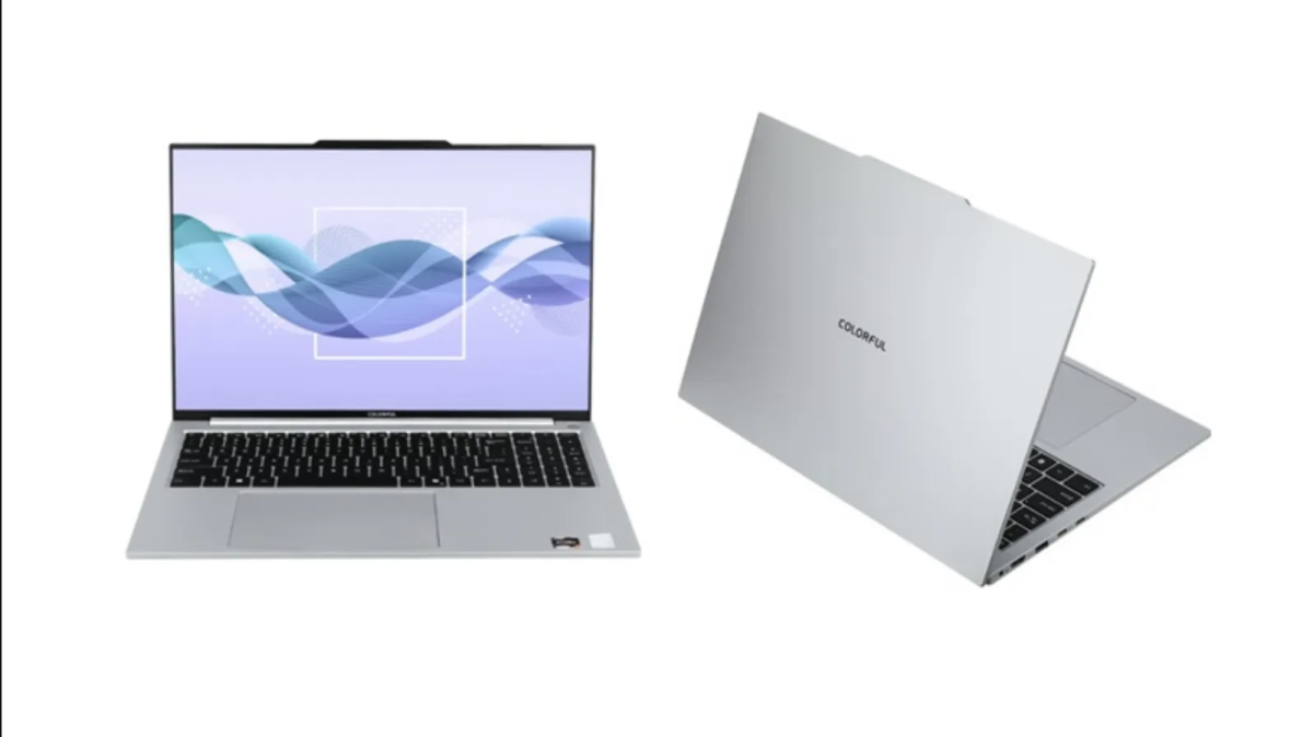 Solusi komputasi harian yang ringkas. COLORFUL merilis laptop Rimbook L1 Plus berlayar 16 inci 2.5K dan prosesor AMD Ryzen 7 7735HS. Dok: Istimewa.