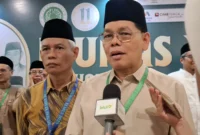 Sekjen MUI Buya Amirsyah Tambunan menyampaikan pandangan mengenai penerapan hukuman mati bagi pelaku korupsi dalam Muzakarah Hukum Nasional di Jakarta. (Posnews/MUI)