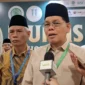Sekjen MUI Buya Amirsyah Tambunan menyampaikan pandangan mengenai penerapan hukuman mati bagi pelaku korupsi dalam Muzakarah Hukum Nasional di Jakarta. (Posnews/MUI)