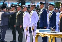Presiden Prabowo Subianto melantik 1.177 perwira TNI dan Polri dalam Upacara Prasetya Perwira 2026 di Istana Merdeka. (Posnews/Puspen TNI)