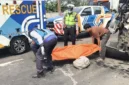 Kecelakaan beruntun melibatkan enam kendaraan terjadi di Tol JORR KM 54+600 arah Tanjung Priok, Jakarta Timur. (Posnews/PJR PMJ)