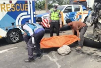 Kecelakaan beruntun melibatkan enam kendaraan terjadi di Tol JORR KM 54+600 arah Tanjung Priok, Jakarta Timur. (Posnews/PJR PMJ)