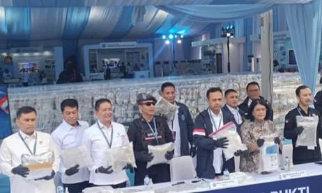 BNN RI memusnahkan 3,37 ton narkoba sebagai langkah tegas melindungi generasi bangsa dari ancaman peredaran narkotika. (Posnews/BNN)