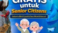 Sejumlah lansia menikmati kunjungan gratis di Sea World Ancol dan Jakarta Bird Land melalui program Senior Citizen yang berlaku hingga 31 Juli 2026. (Posnews/Ancol)