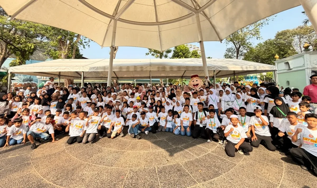 Perayaan Hari Anak Nasional 2026 di Ancol melalui program Main di Dufan bersama sekitar 400 anak (Posnews/Ancol)