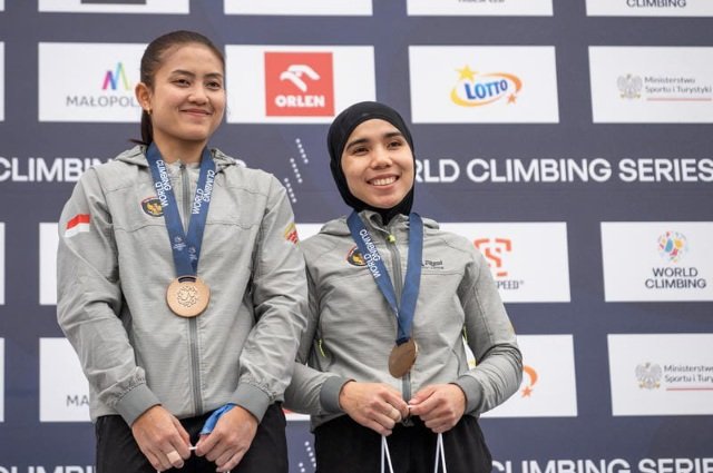 Langkah mantap menuju panggung Asia. Skuad panjat tebing Indonesia bertolak menuju kejuaraan dunia di Prancis setelah meraih sukses besar di Polandia. Dok: Istimewa.