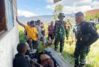 Aparat keamanan memperkuat pengamanan di Distrik Jila, Mimika, setelah sembilan warga perempuan dilaporkan disandera kelompok bersenjata. (Posnews/Ist)