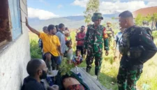 Aparat keamanan memperkuat pengamanan di Distrik Jila, Mimika, setelah sembilan warga perempuan dilaporkan disandera kelompok bersenjata. (Posnews/Ist)