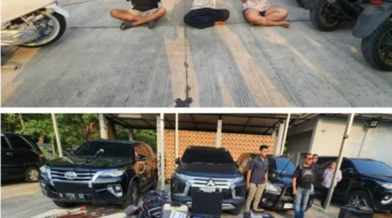 BNN dan Brimob menggerebek Kampung Bahari Jakarta Utara. (Posnews/BNN)