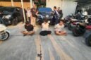 Petugas BNN menangkap Bos Gendut dalam operasi narkoba Kampung Bahari. (Posnews/BNN)
