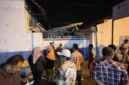 Bangunan SPPG Mojokerto rusak parah setelah ledakan dan kebakaran. (Posnews/BPBD)