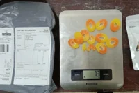 Barang bukti permen mengandung THC dari Inggris yang disita Bareskrim Polri di Malang
